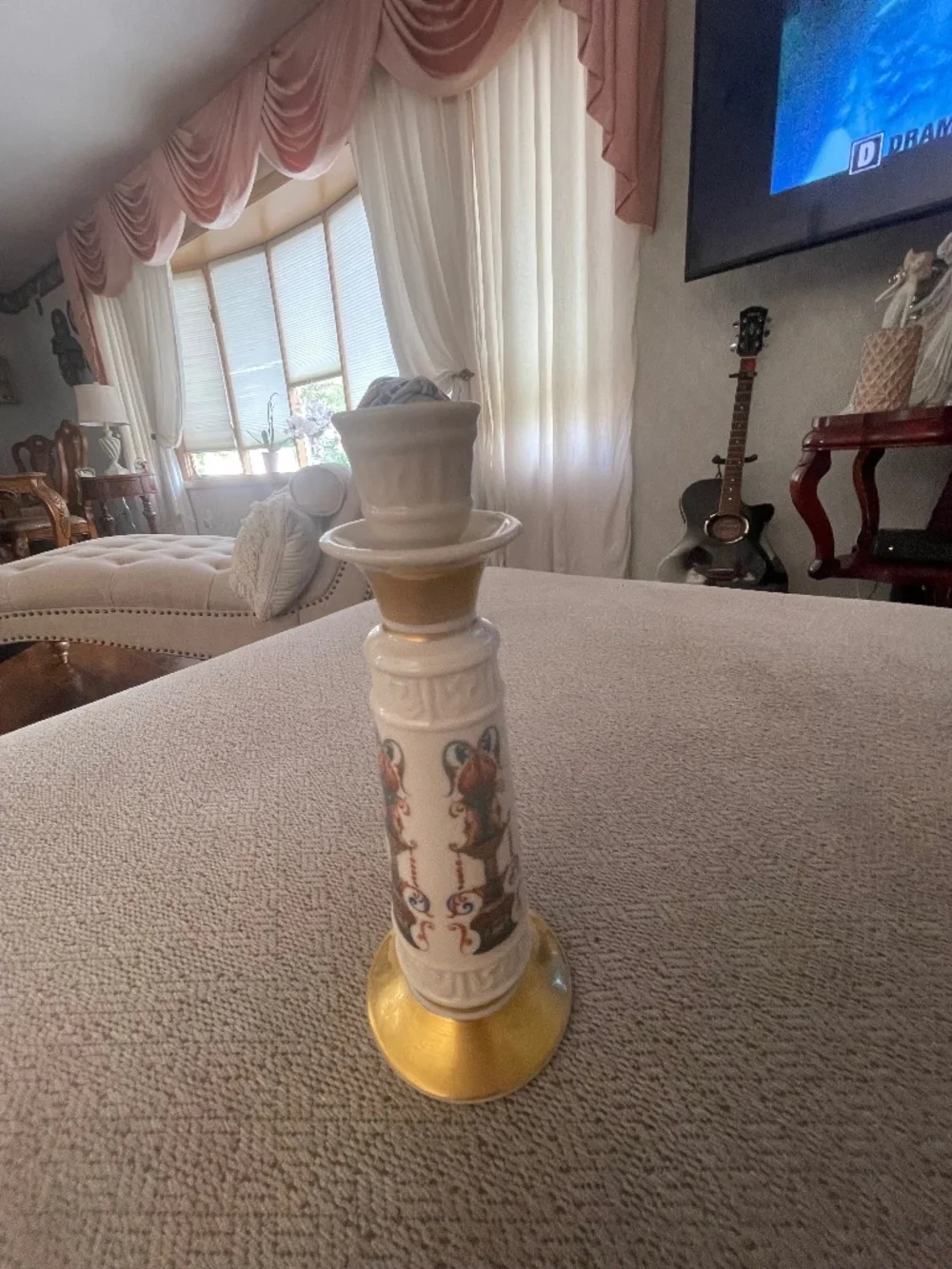 Lenox candlestick holders.  Set of two